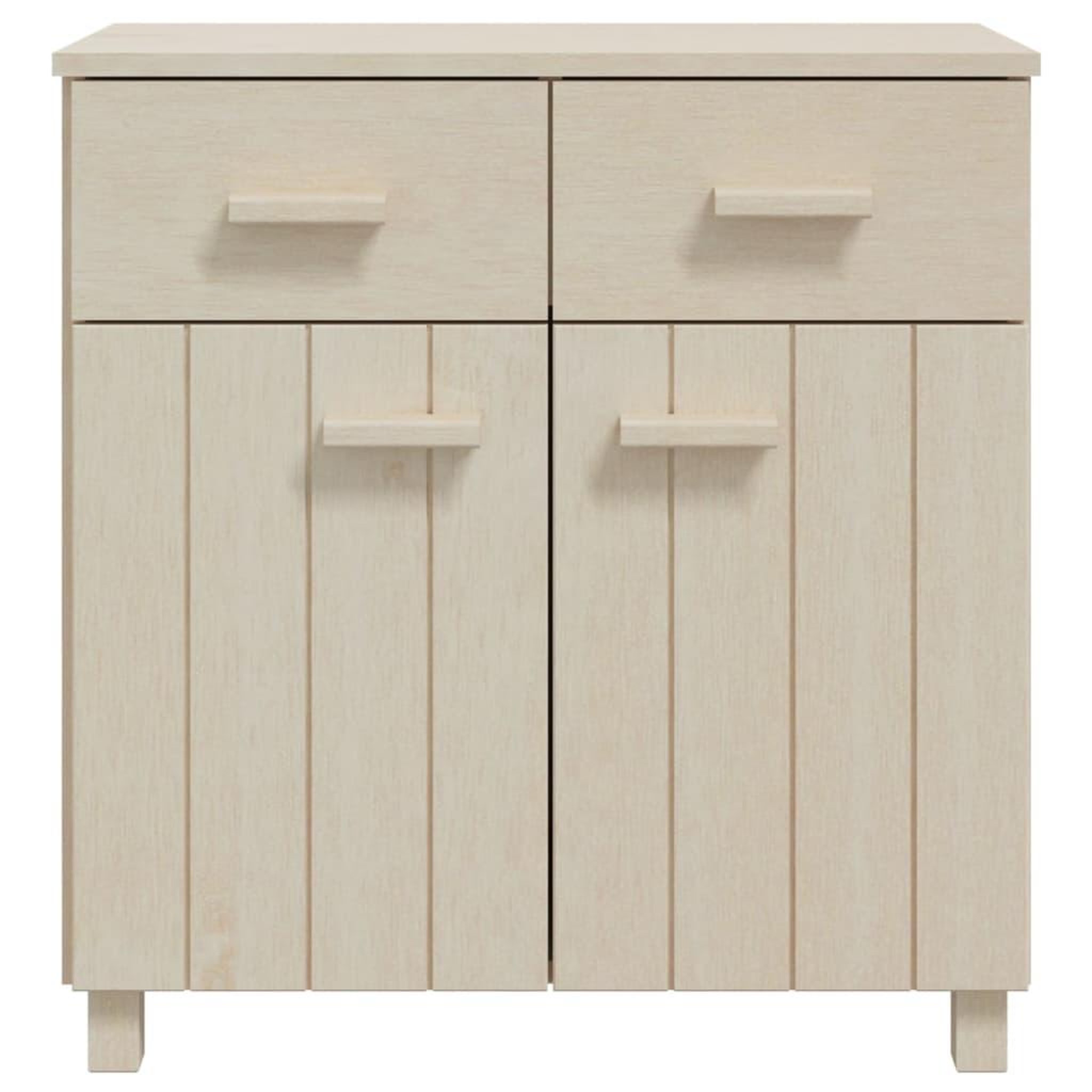 Voir la diapositive 3 : VIDAXL Buffet HAMAR Marron miel 79x40x80 cm Bois massif de pin