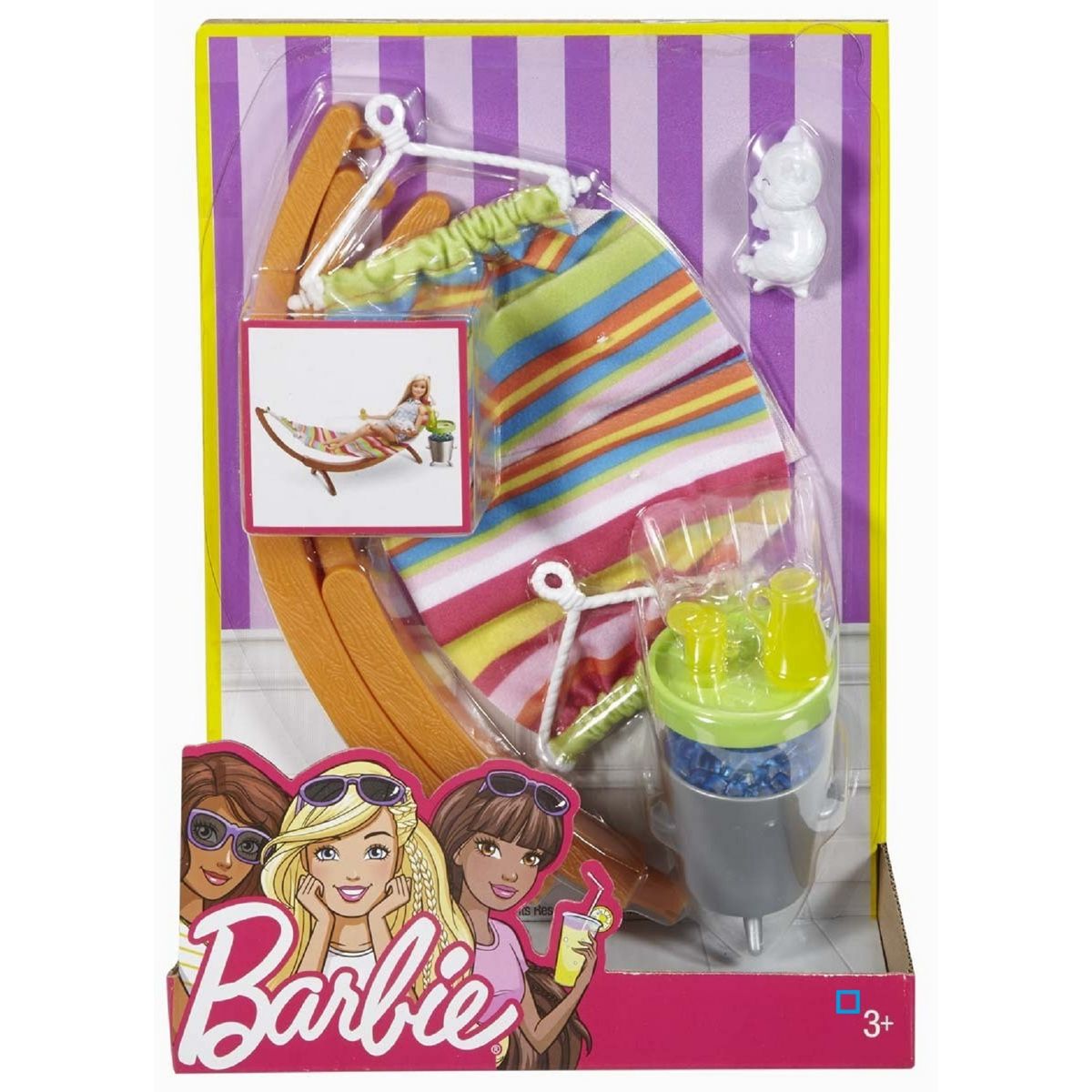 MATTEL Barbie Mobilier Accessoires Hamac