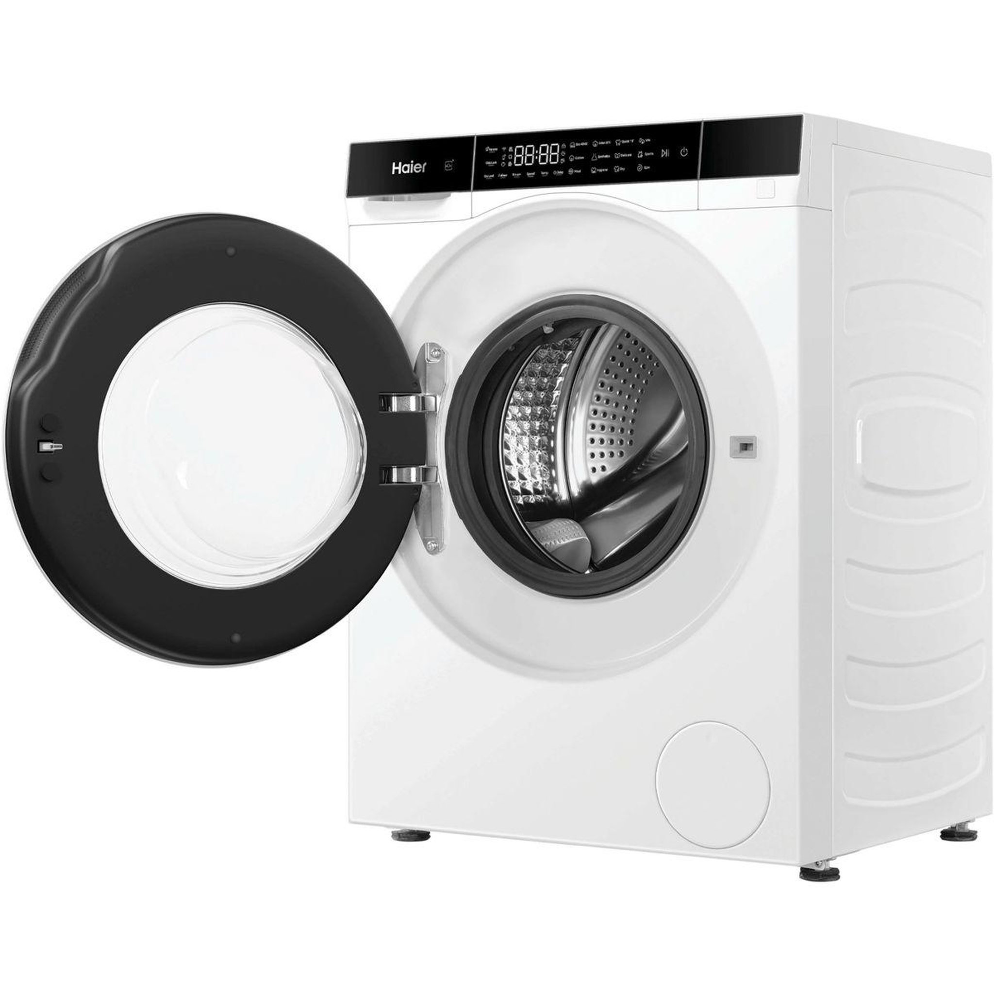 Voir la diapositive 2 : HAIER Lave linge séchant hublot hwd50-bp12307u-s - 5/2,5 kg - 1200 tr/min - classe a - moteur inverter - connecté
