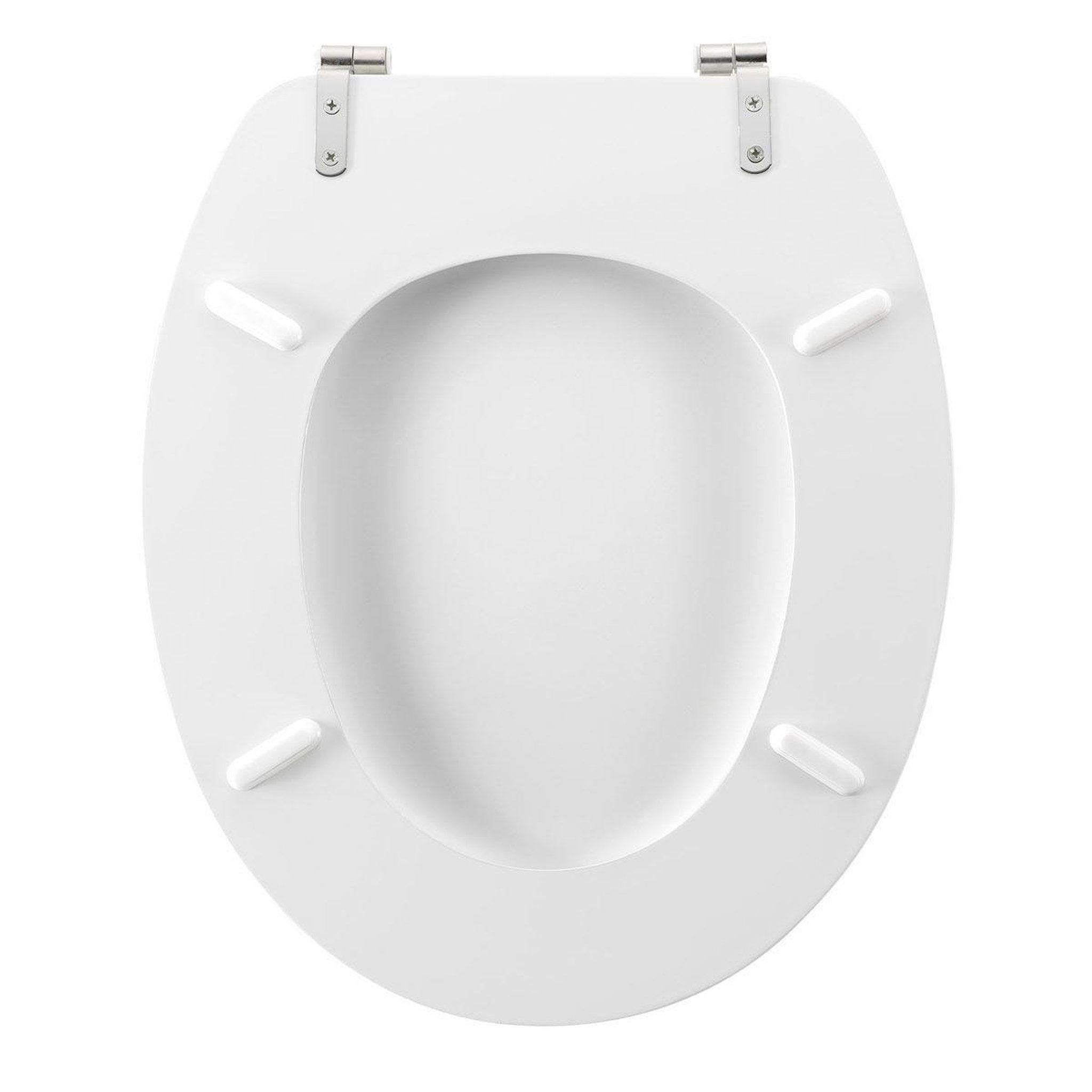 Voir la diapositive 4 : Douceur d'Intérieur Abattant wc imprimé  bubble  46cm blanc