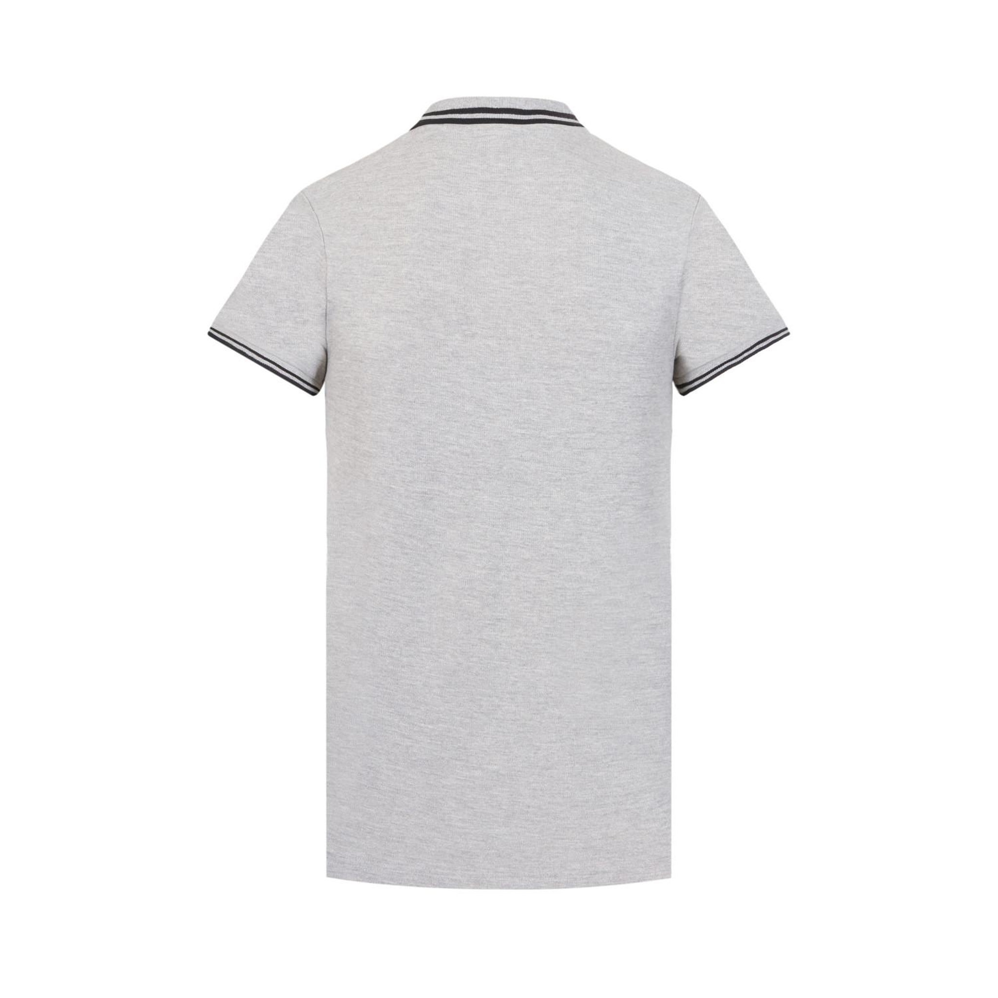 Voir la diapositive 2 : UMBRO Polo homme bicolore en coton pique avec logo brodé 806451