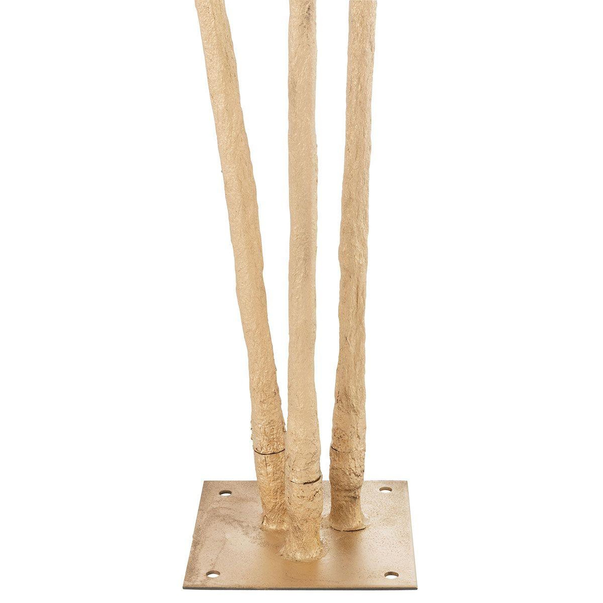 Voir la diapositive 2 : J-LINE Arbre Déco en Métal  Palmier  250cm Or