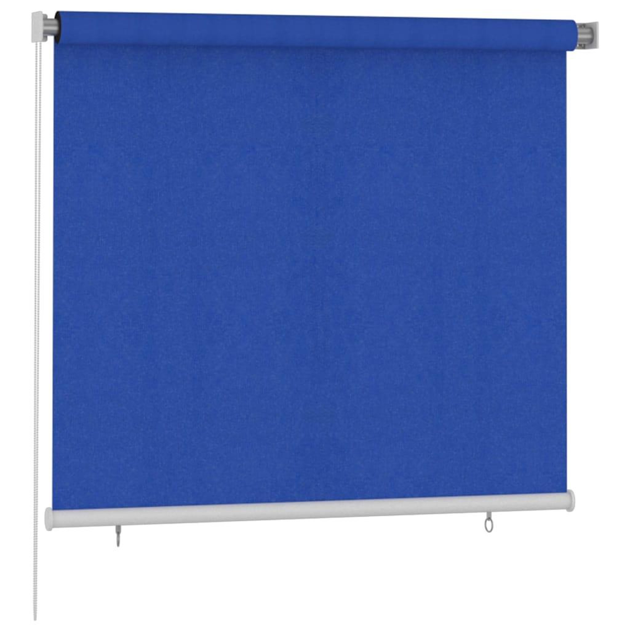 Voir la diapositive 2 : VIDAXL Store roulant d'exterieur 165 (l) x 140 (h) cm bleu hdpe
