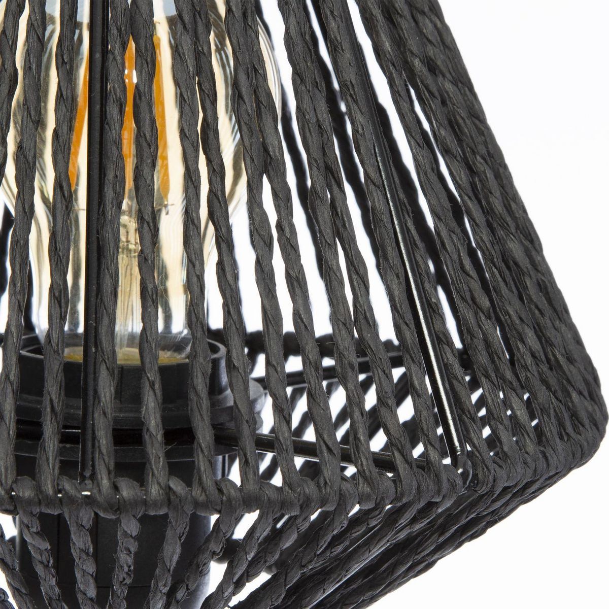 ATMOSPHERA Lampe à poser effet corde Jily