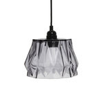 Paris Prix Lampe Suspension en Verre  Aurea  19cm Gris