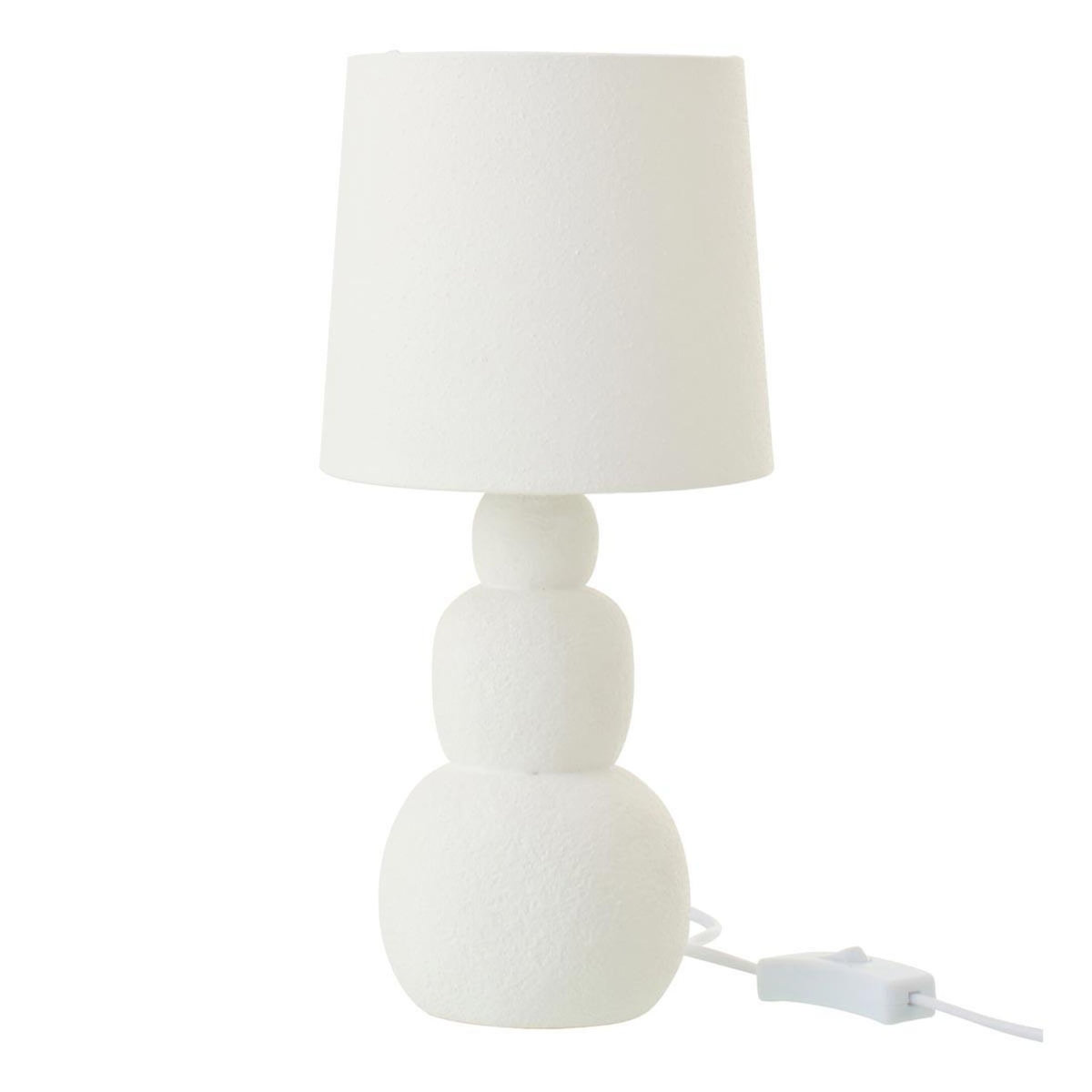 Paris Prix Lampe à Poser en Céramique  Renee  32cm Blanc