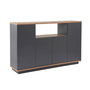 Voir la diapositive 1 : Habitat et Jardin Buffet en bois  Arista  - 180 x 44 x 75 cm - Gris anthracite