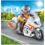 Voir la diapositive 3 : PLAYMOBIL 70051 - City Life - Urgentiste et moto