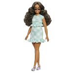 BARBIE Poupée Barbie Fashionistas Robe vert menthe
