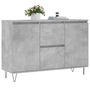 Voir la diapositive 3 : VIDAXL Buffet gris beton 104x35x70 cm bois d'ingenierie
