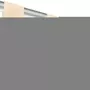 VIDAXL Rideau occultant avec boucles 2 pcs 140 x 175 cm Beige