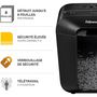 Voir la diapositive 2 : Fellowes Destructeur MICROSHRED LX45 NOIR