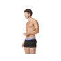 Voir la diapositive 5 : UMBRO Lot de 4 Boxers coton homme uni ceinture colorées