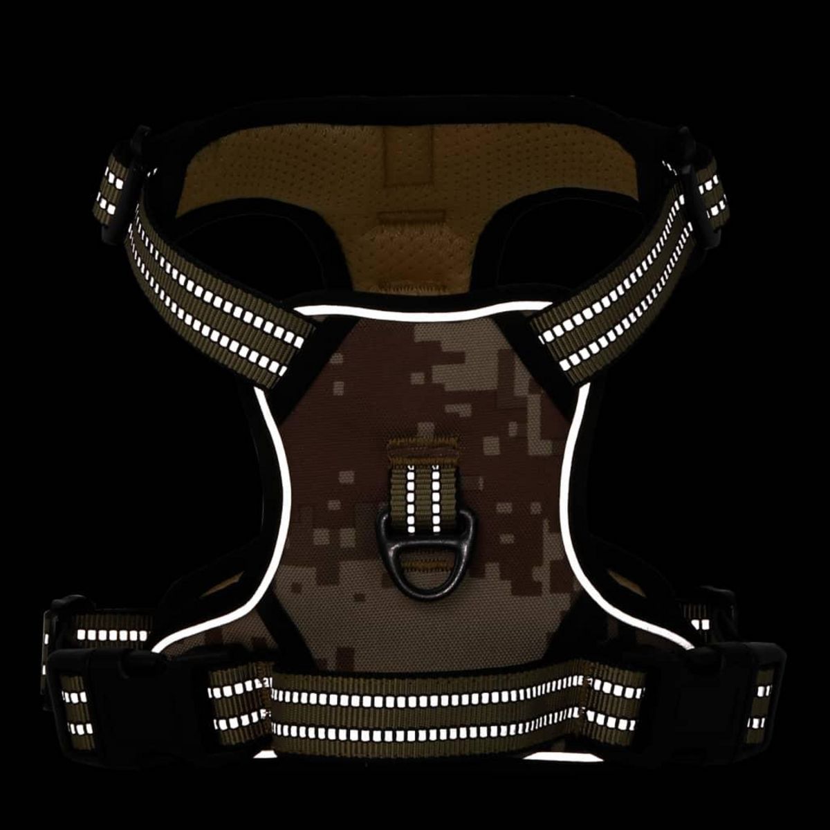 VIDAXL Harnais pour chien avec laisse et collier reglables M