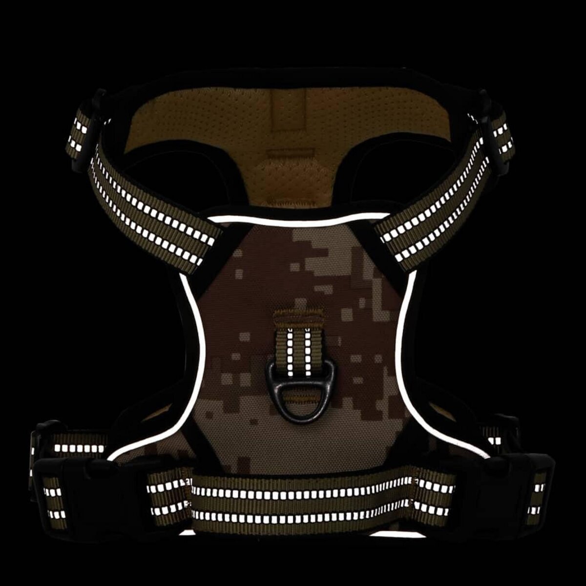 VIDAXL Harnais pour chien avec laisse et collier reglables M