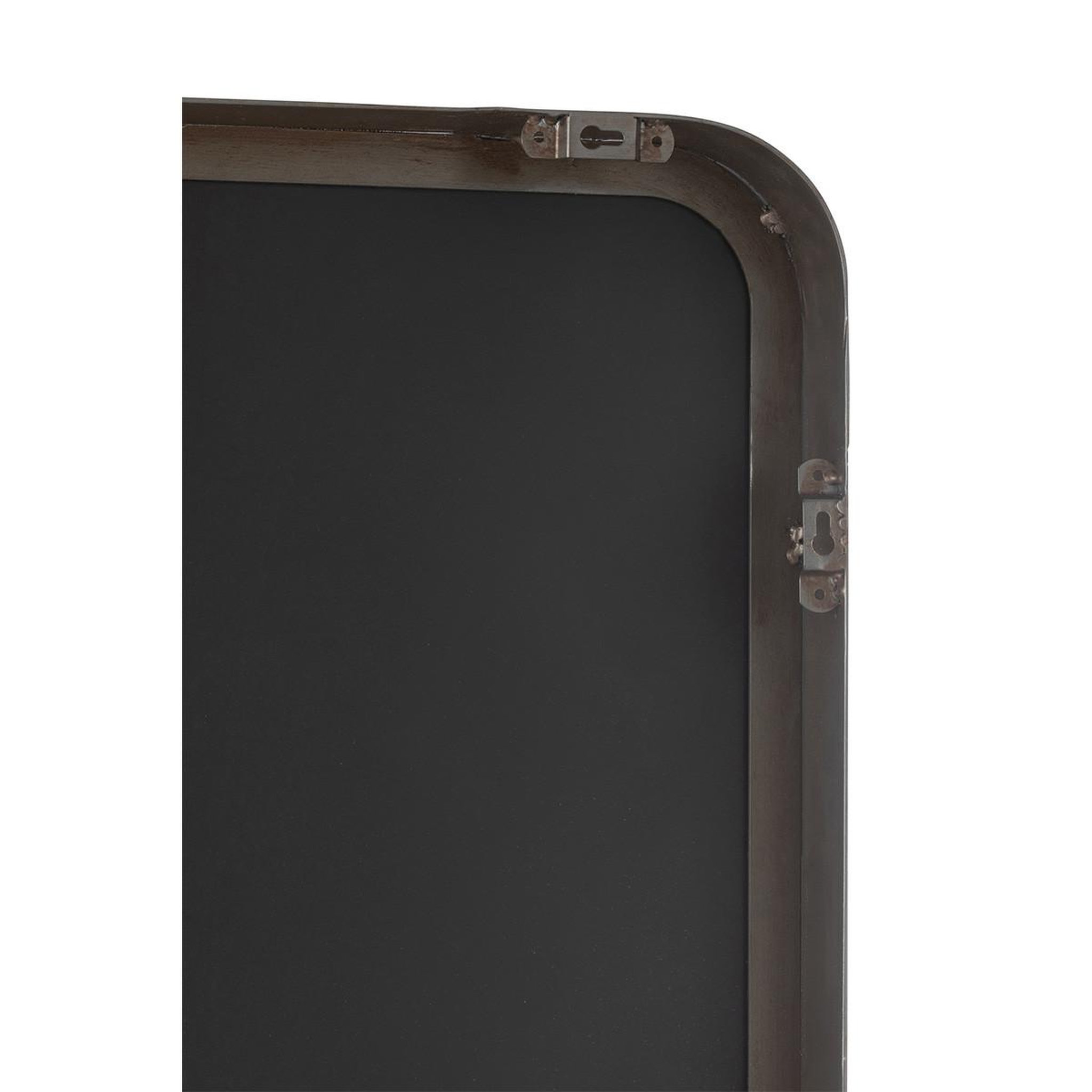 Voir la diapositive 4 : J-LINE Miroir en Métal  Markus  180cm Noir