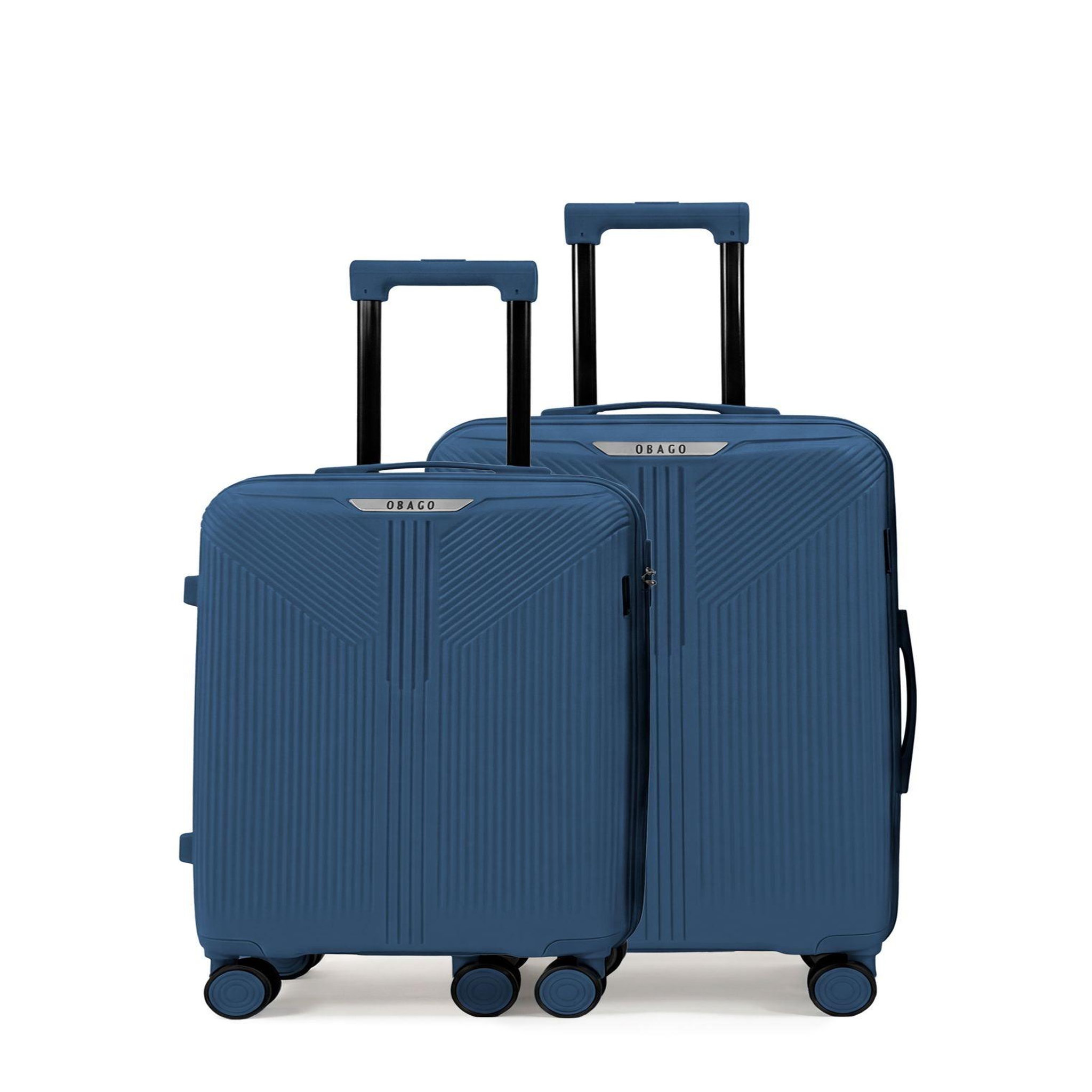 OBAGO Lot de 2 Valises Rigides Taille Moyenne et Cabine ERIDAN