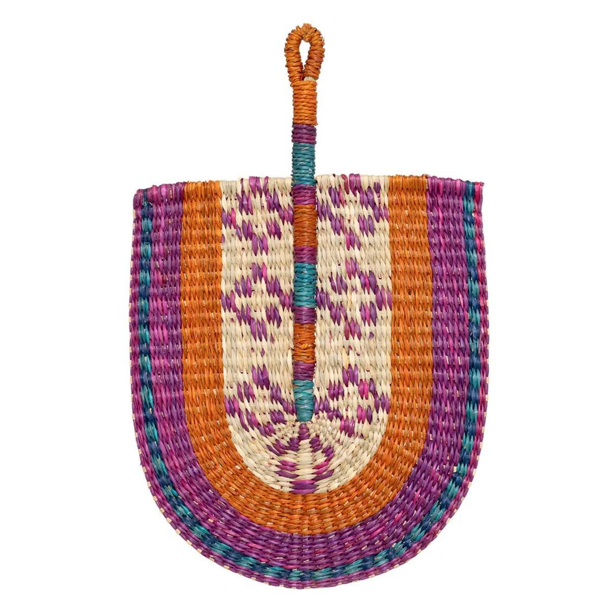ATMOSPHERA Déco murale éventail  yucatan  45cm multicolore