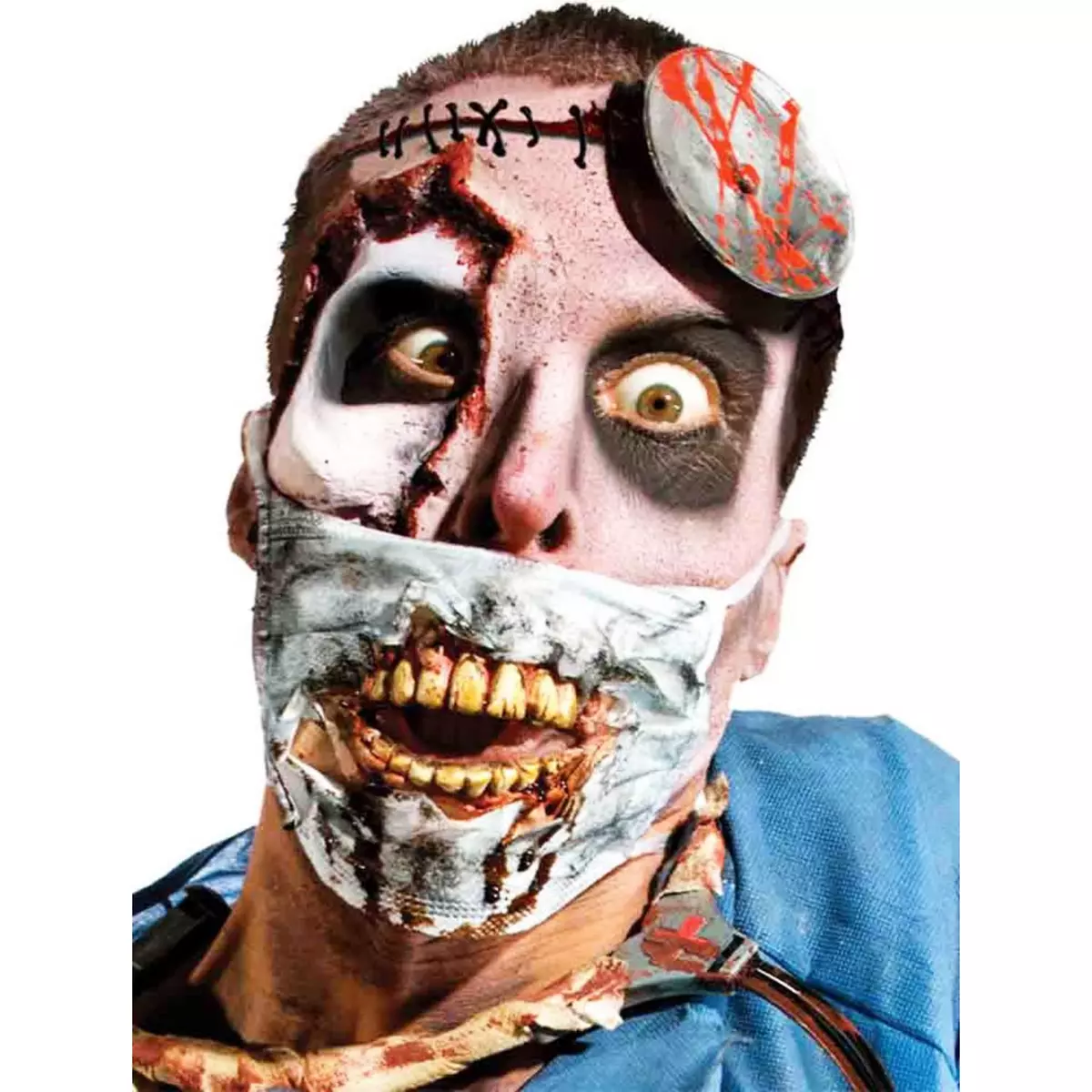 Rubie's Masque De Chirurgien Avec Dentier - Zombie