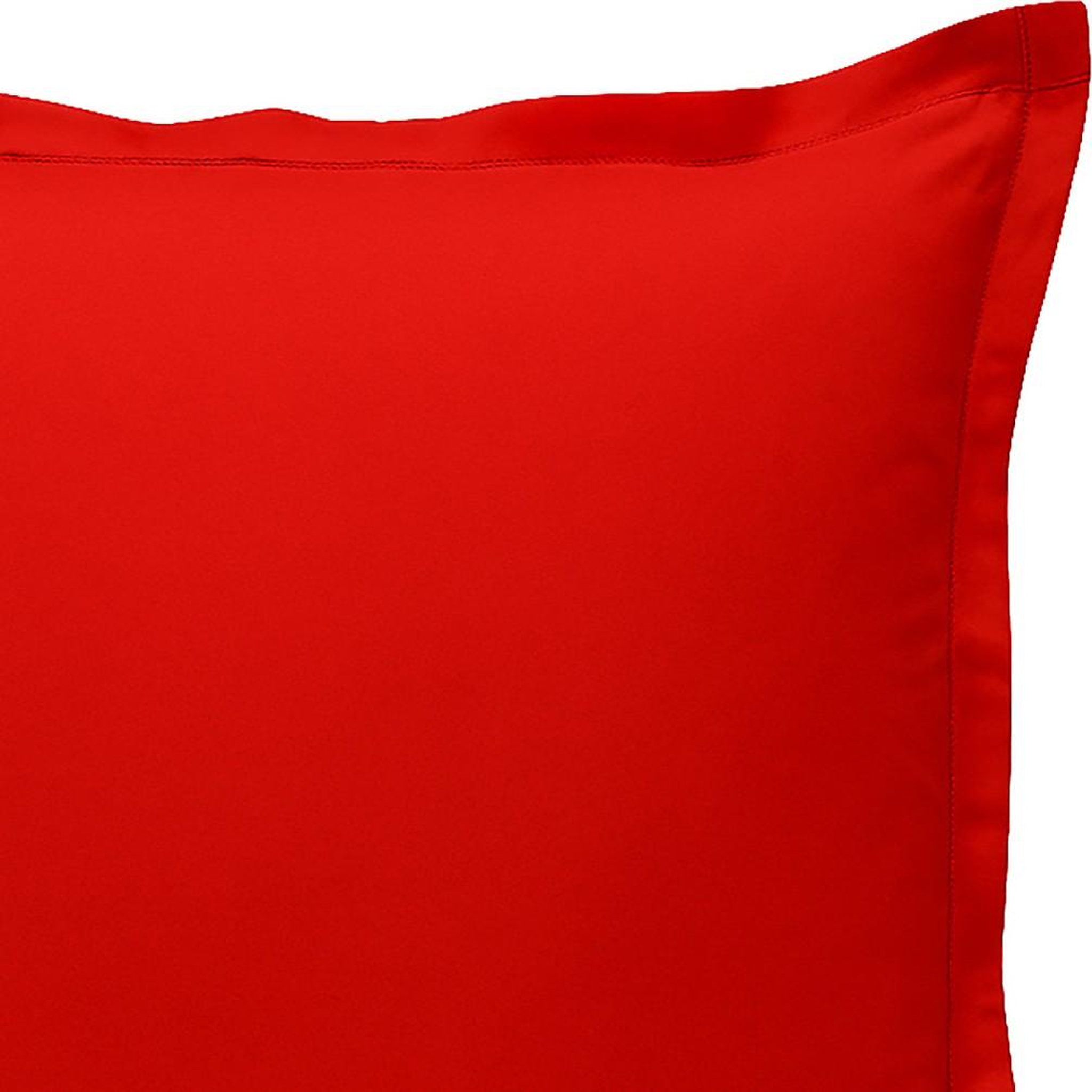 Voir la diapositive 2 : Home collection Taie d'oreiller 65x65cm 100%coton 57fils pomme d'amour