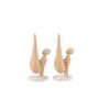 Voir la diapositive 2 : Paris Prix Statuette Femme Sur Les Mains  Yoga  26cm Orange
