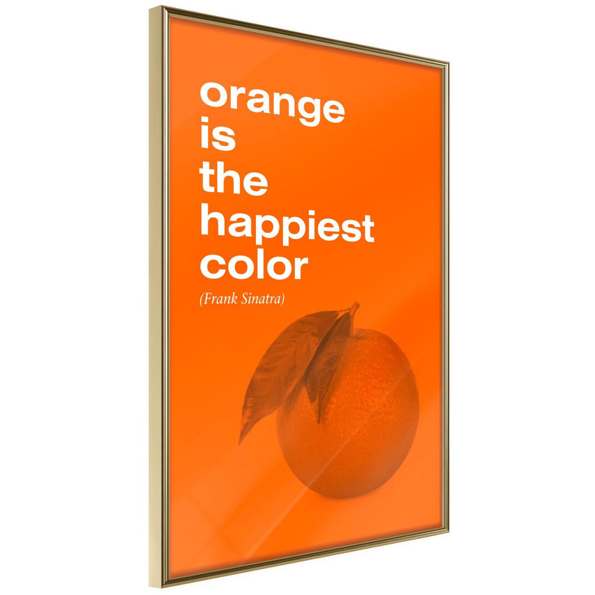 Voir la diapositive 1 : Paris Prix Affiche murale encadrée  orange colour
