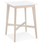 Voir la diapositive 1 : Paris Prix Table de Bar Scandinave  Hakido  105cm Blanc