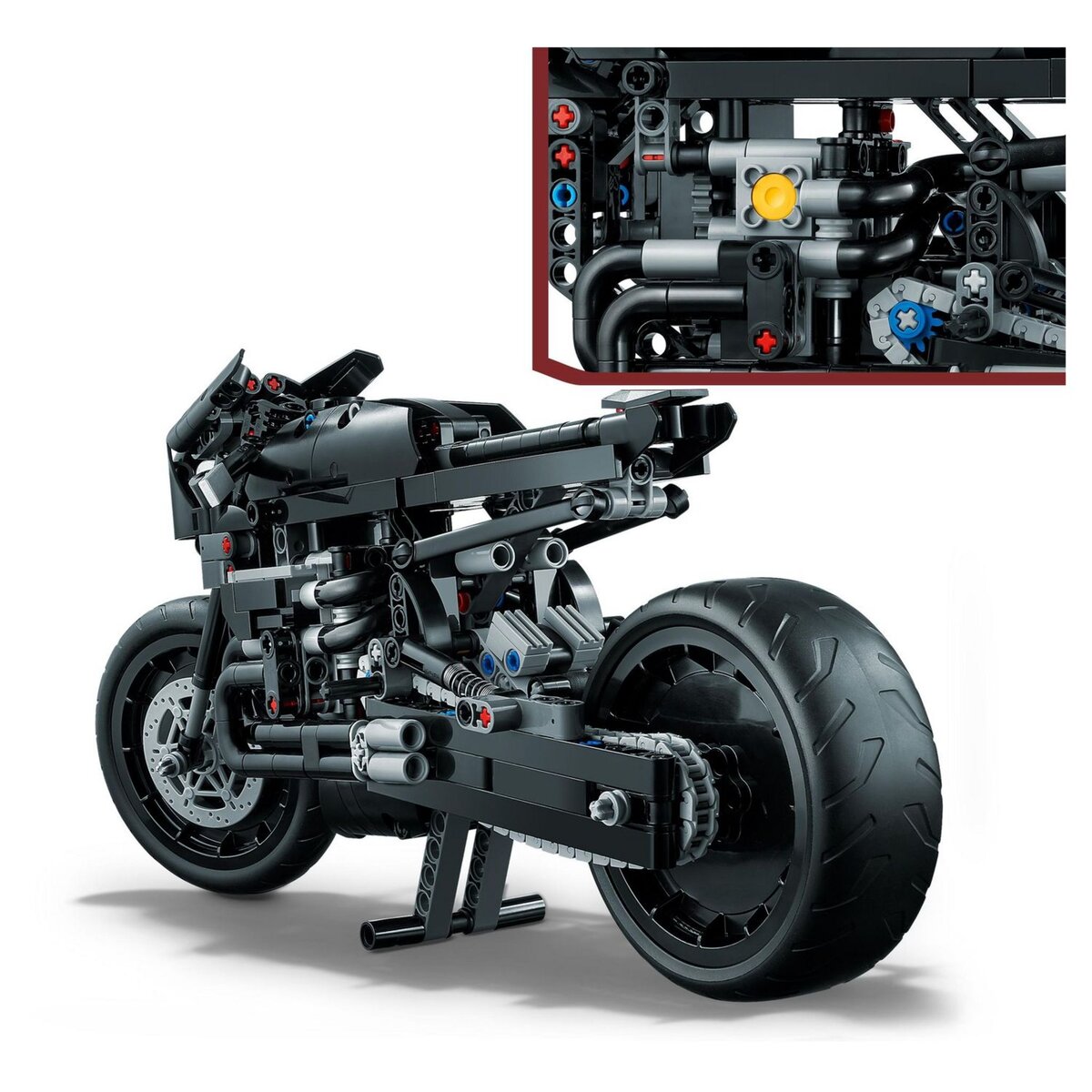 LEGO Technic 42155 - Le Batcycle de Batman, Jouet de Moto à Collectionner, Kit de Construction de Maquette, Super Héros Emblématique