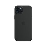 APPLE Coque iPhone 15 Plus MagSafe silicone Noir