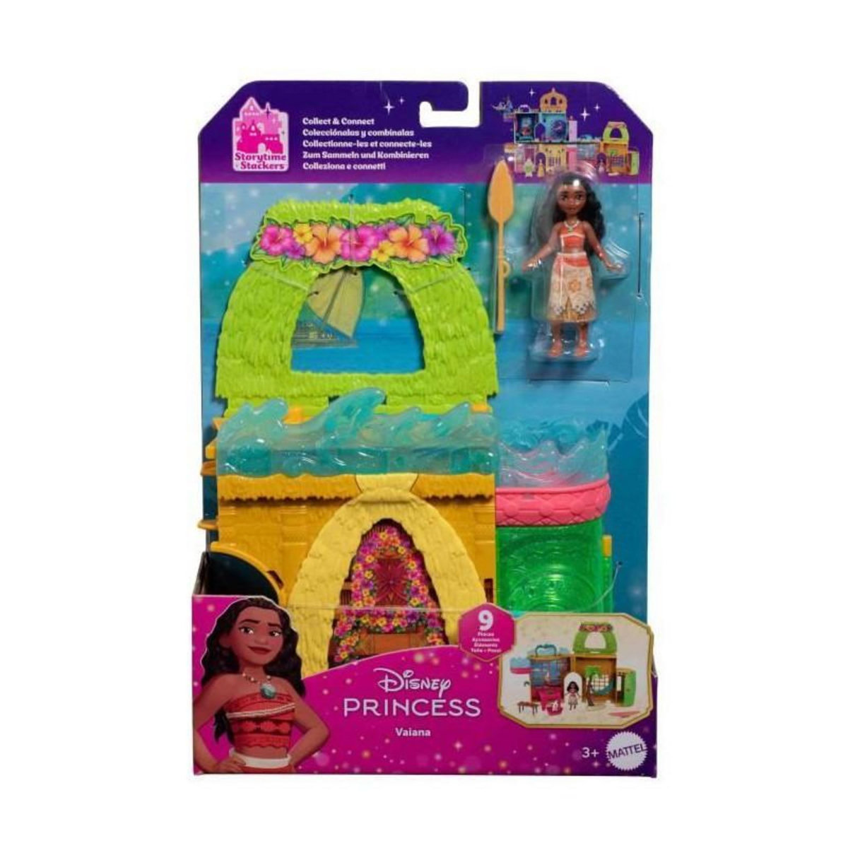 DISNEY PRINCESS COFFRET CHATEAU DE VAIANA