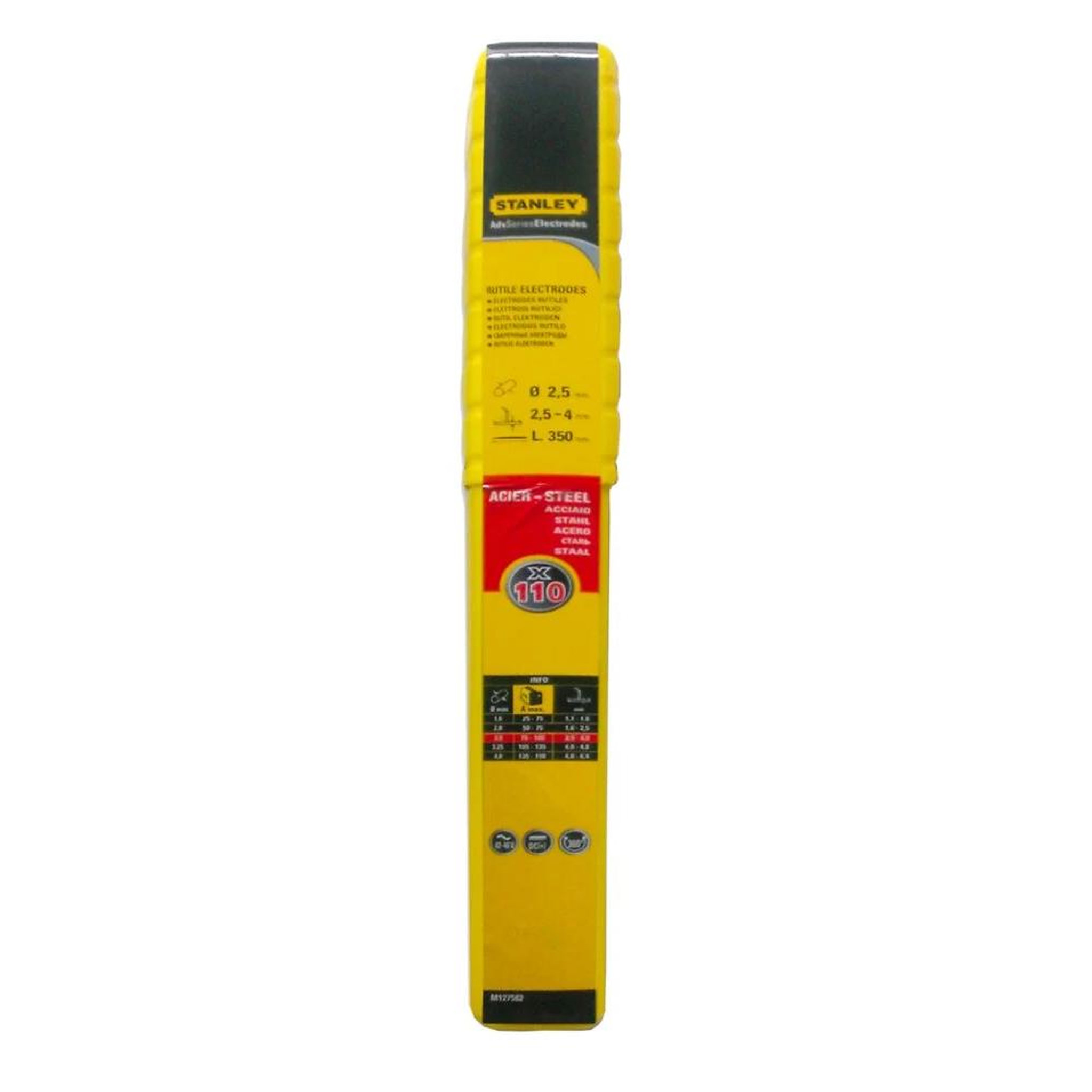 Stanley Électrode 2,5x 350mm  110pcs  Stanley
