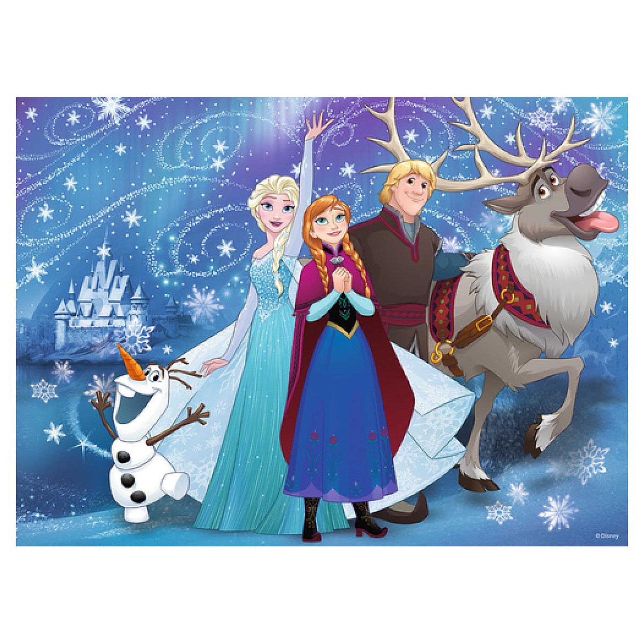 Voir la diapositive 2 : RAVENSBURGER Puzzle XXL 100 pcs Neige etincelante