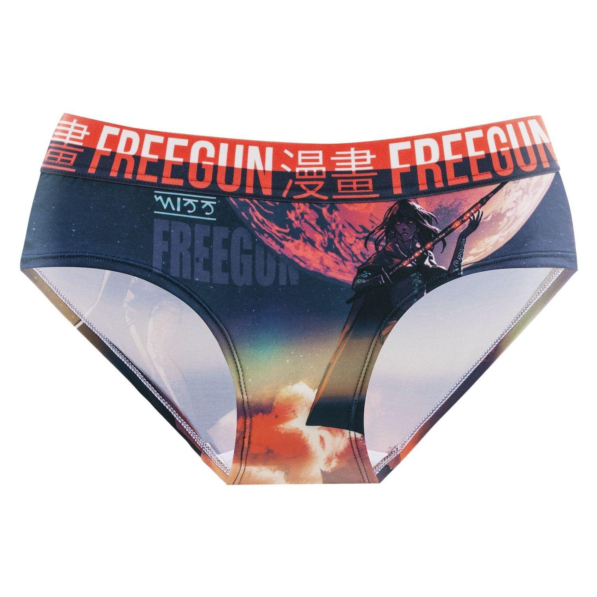 Voir la diapositive 5 : FREEGUN Lot de 5 culottes fille Fantasy
