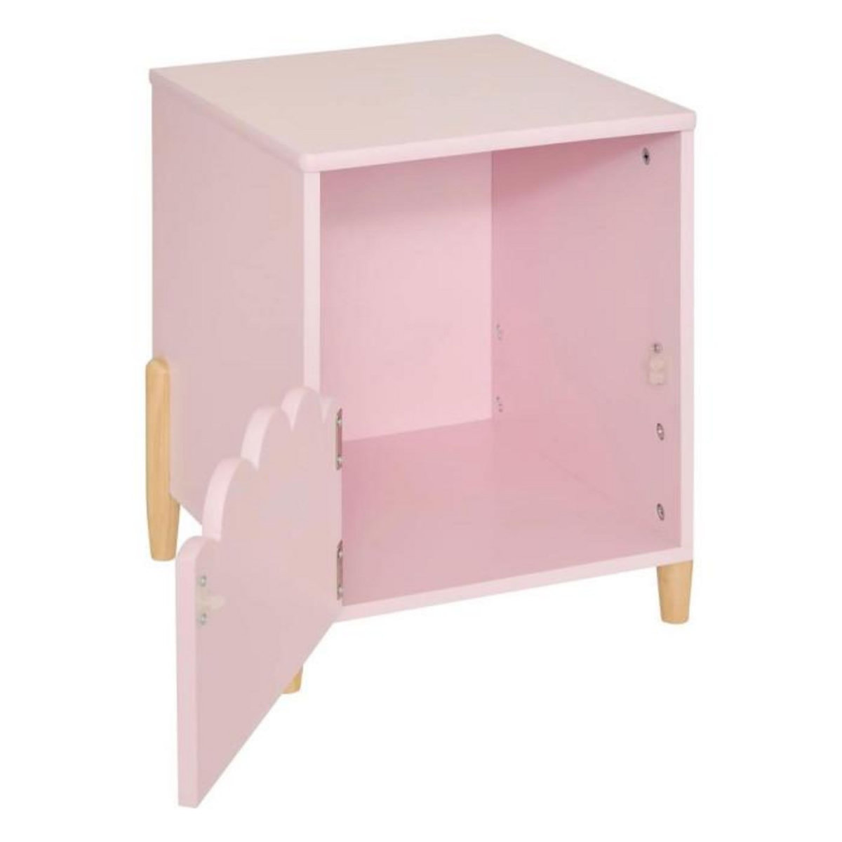 Atmosphera Kids Table de Chevet Enfant  Douceur  40cm Rose