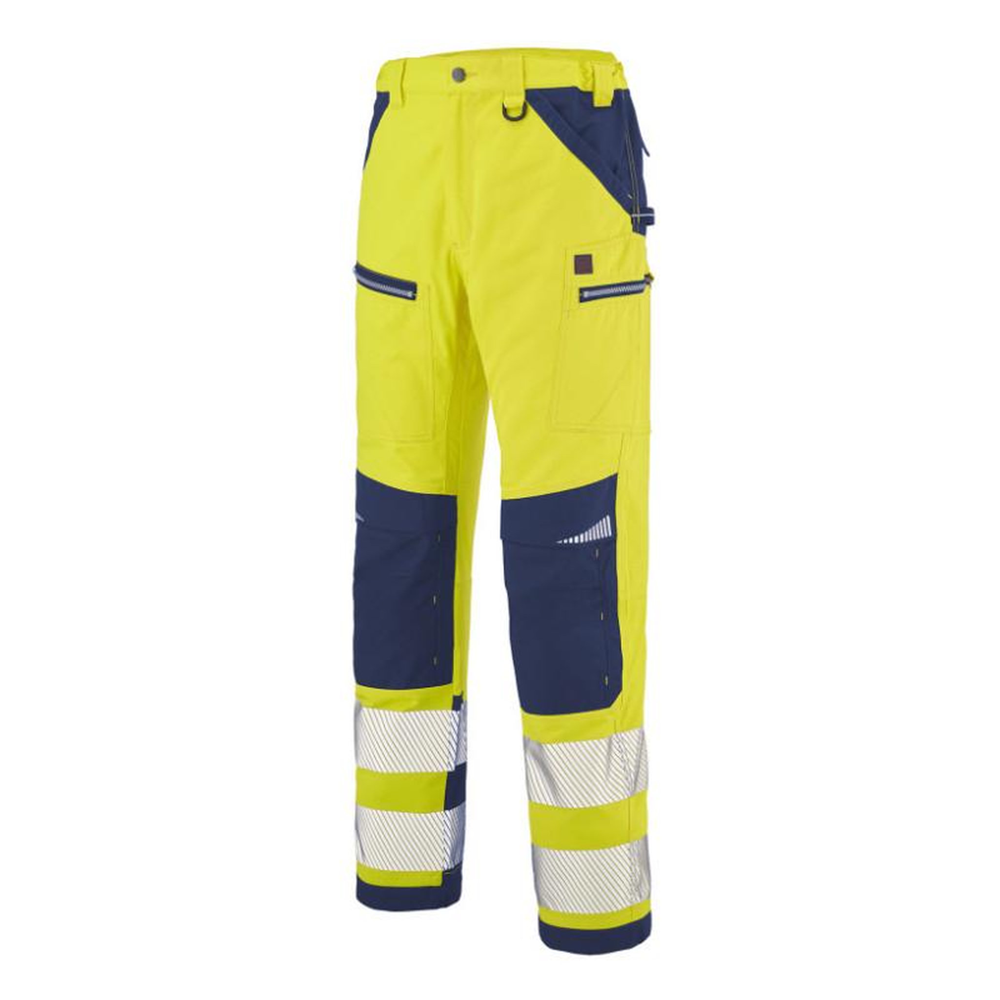LAFONT Pantalon homme SPANNER HV jaune bleu marine T4 XL LAFONT 1ATHHV 6 701 4 XL