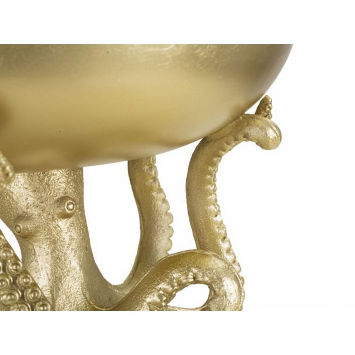 Paris Prix Vide-Poche Statuette  Pieuvre  30cm Or