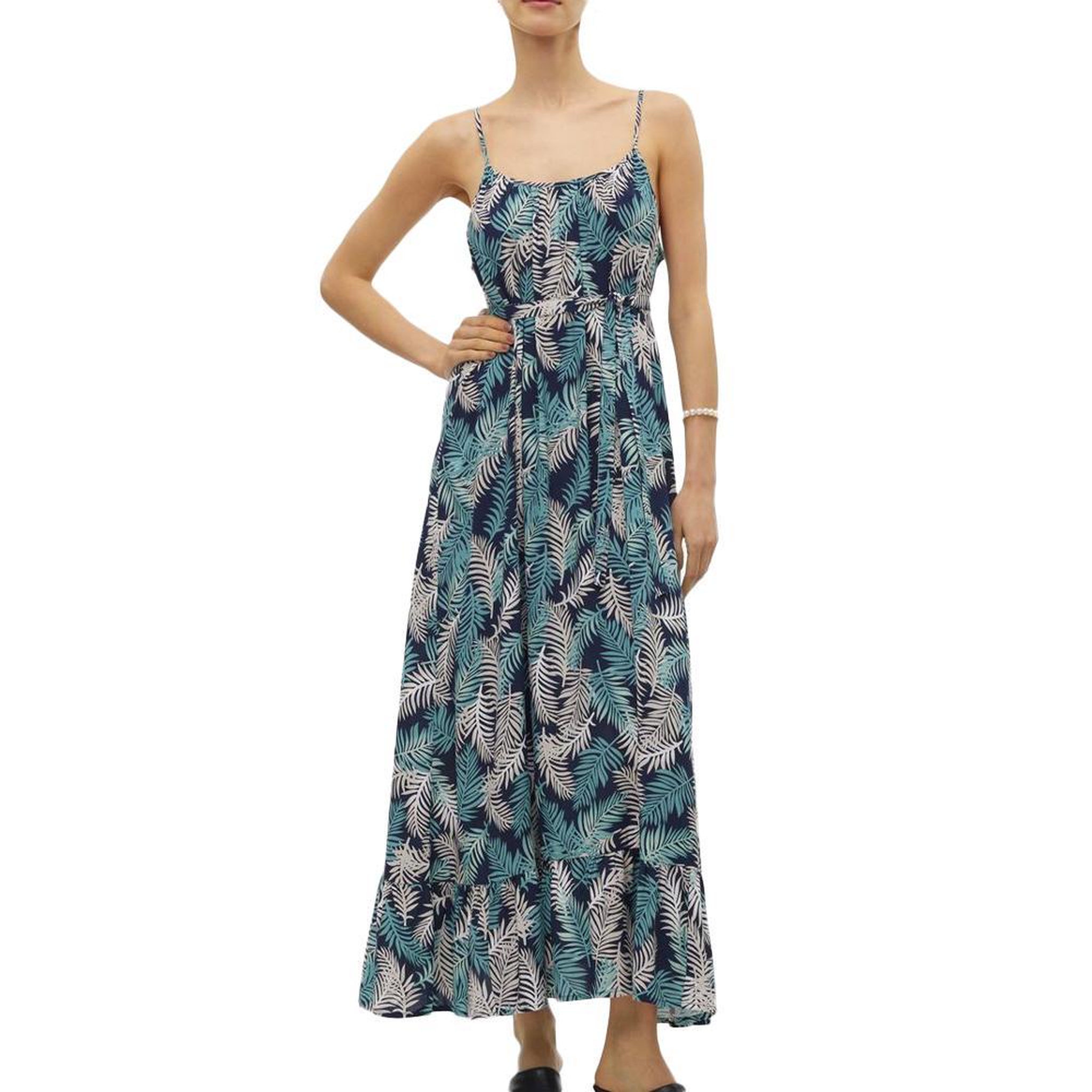 Vero Moda Robe Marine à Motifs Femme Vero Moda Easy Joy. Coloris disponibles : Bleu