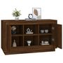 Voir la diapositive 4 : VIDAXL Buffet chene marron 102x35x60 cm bois d'ingenierie