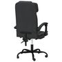 Voir la diapositive 5 : VIDAXL Fauteuil inclinable de bureau Noir Similicuir