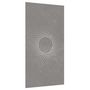 Voir la diapositive 3 : VIDAXL Decoration murale jardin 105x55cm acier corten design du soleil