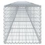 Voir la diapositive 4 : VIDAXL Panier gabion avec couvercle 900x50x50 cm fer galvanise