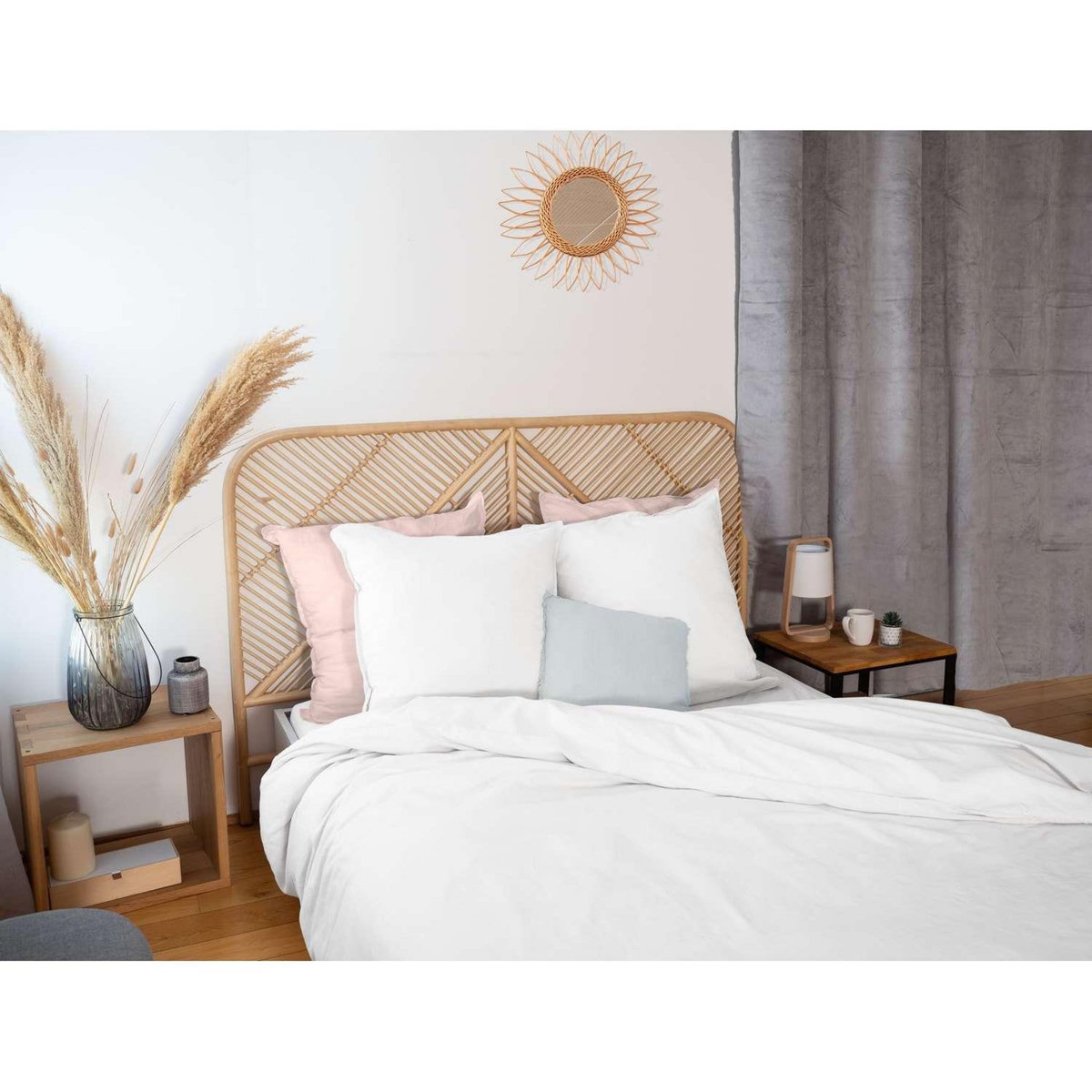 COTE DECO Parure de lit - Coton et Lin