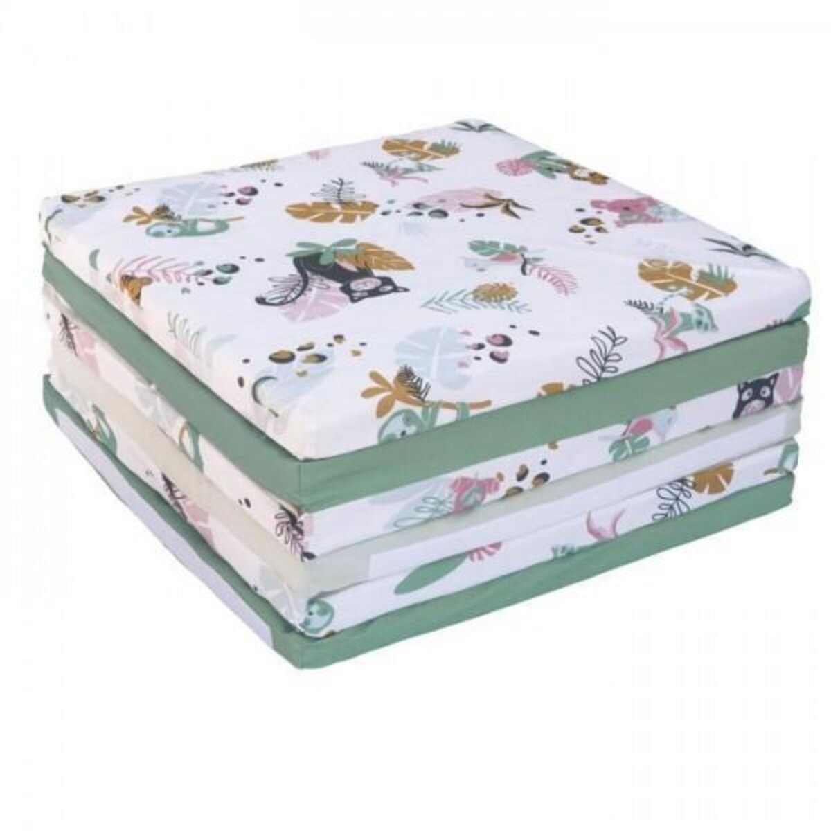 TINEO TINEO Maxi Tapis Malin Jungle Buddies 5 en 1 - Evolutif - Déhoussable - 180x200 cm - Nouvelle collection