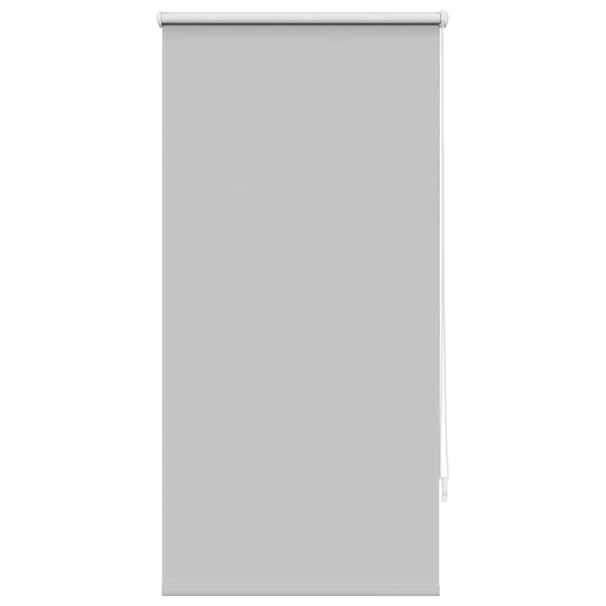VIDAXL Store enrouleur occultant 64,4 x 120 cm, largeur du tissu 60 cm, gris