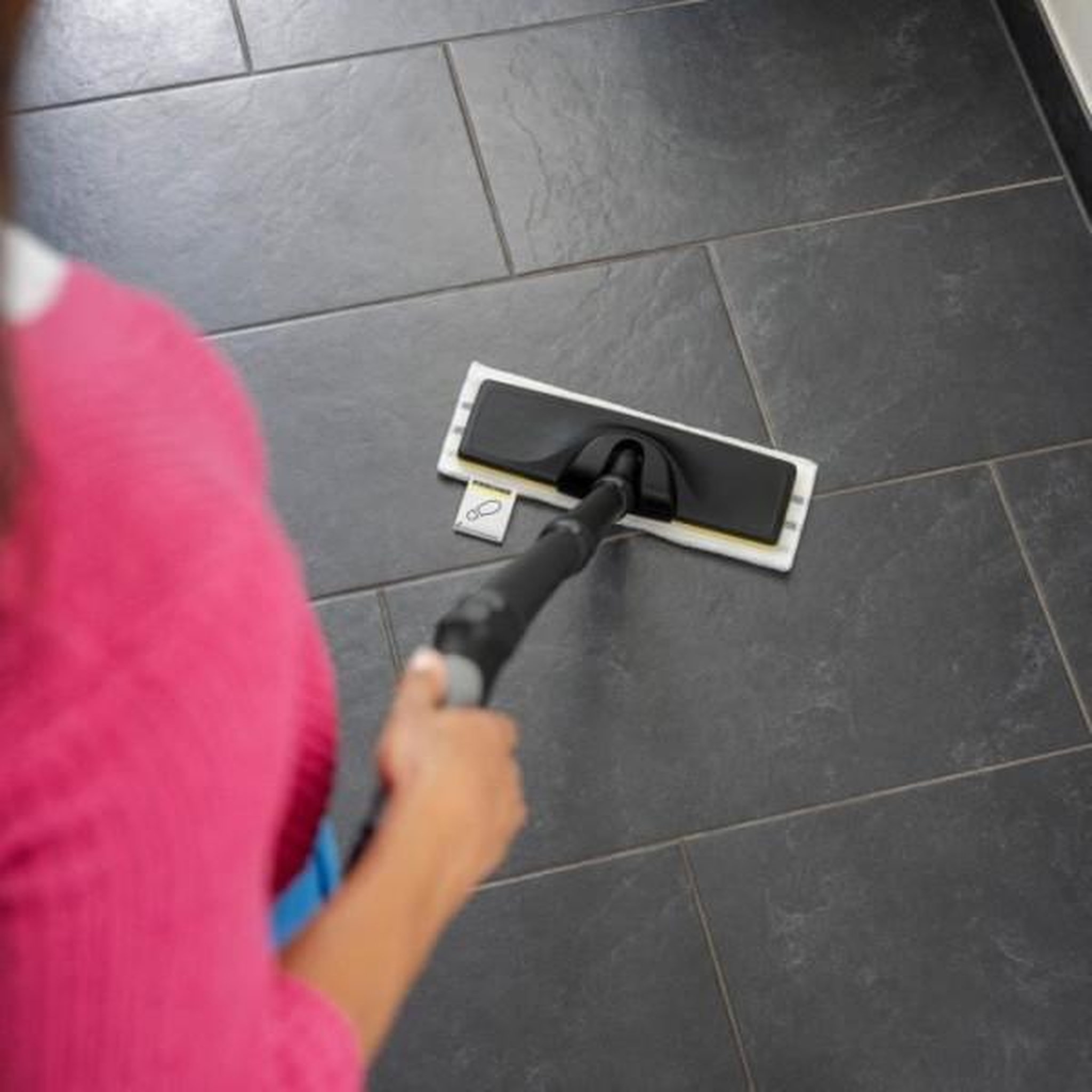 Voir la diapositive 4 : KARCHER Jeu de 3 serpillieres microfibres pour buse sol Easy Fix (1 souple, 1 abrasive, 1 tres abrasive) - 2.863-341.0