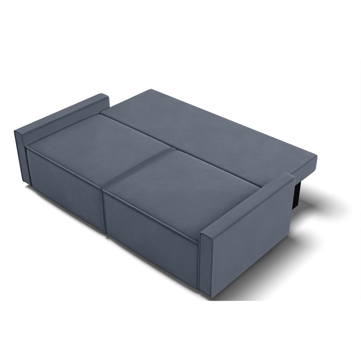 Canapé droit convertible velours  JOY 