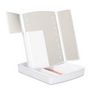 Voir la diapositive 4 : Paris Prix Miroir LED  Tiroir de Rangement  24cm Blanc