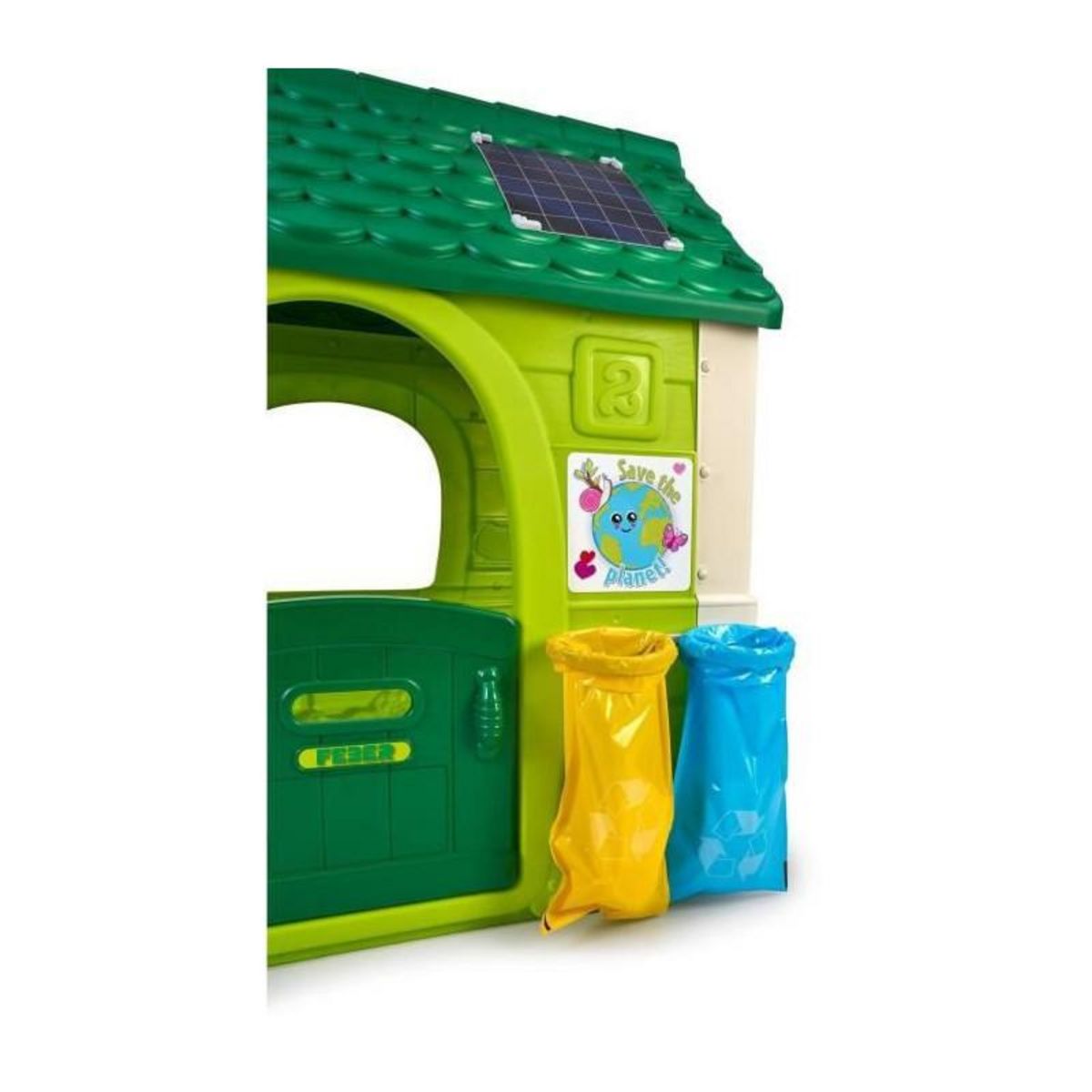 FEBER FEBER - Maison écologique avec des activités d'apprentissage sur la nature - Accessoires inclus