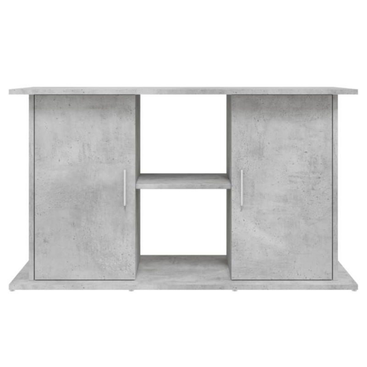 VIDAXL Support pour aquarium gris béton 101x41x58 cm bois d ingénierie