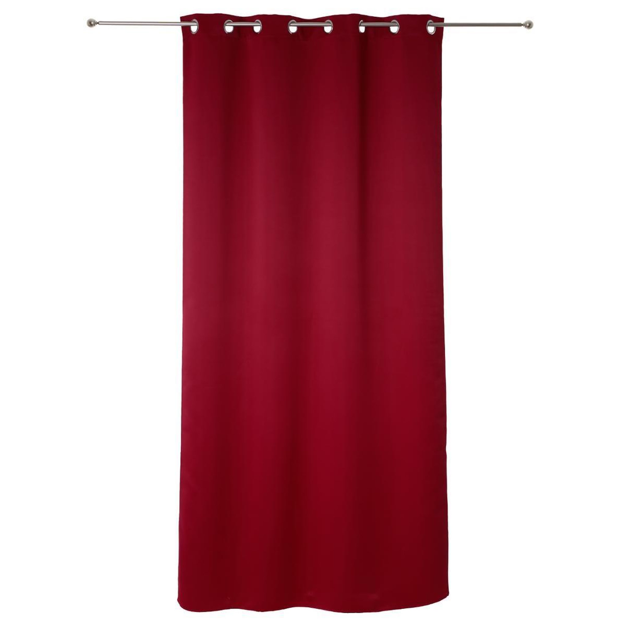 Voir la diapositive 1 : ATMOSPHERA Rideau occultant  topa  140x260cm rouge